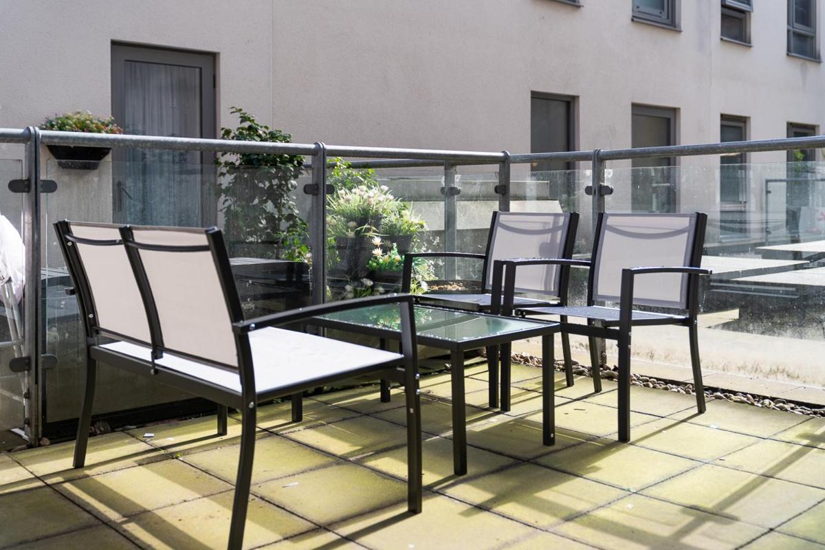Liverpool St Shoreditch London Terrace Apartment المظهر الخارجي الصورة